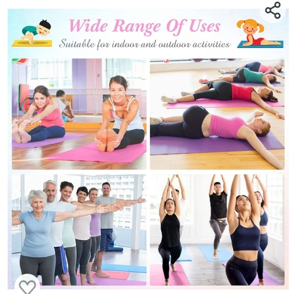 NWT Harloon PINK Yoga Mat - Picture 4 of 7